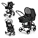 Hauck Miami 4S Trio Set Travel System (Caviar/Silver)