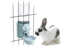 ONCPCARE Comedero de agua para conejo sin fugas de 47 ml, comedero de agua sin goteo para conejillo de indias hámster chinchilla hurón animales pequeños