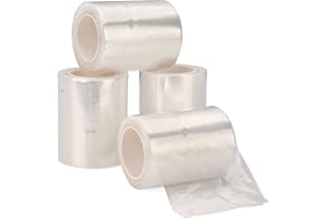 Atomus - 4 rotoli di pellicola per tatuaggi alle sopracciglia, laminazione, pellicola trasparente per sopracciglia e labbra, accessori per il trucco permanente