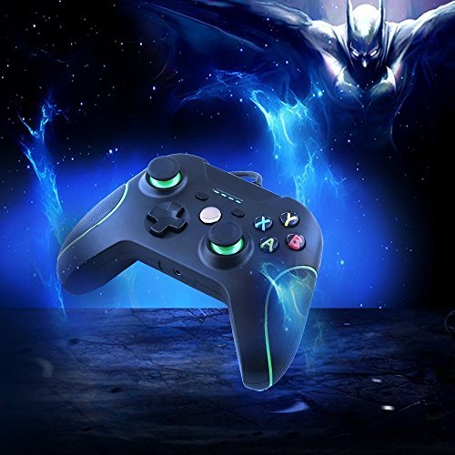 PowerLead Pagm P010 Controlador de juegos con cable Joysticks Gamepad para Windows y Xbox