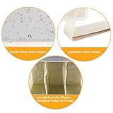 URAQT Baby Kinderzimmer Organizer, Schrank-Organizer, Beutel-Speicher-Windel-Baby-Krippe Wipes, Baby-Bett-hängende, Reichlich Stauraum für Windeln und Feuchttücher - 6