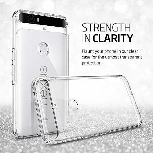 Spigen Ultra H  brido SGP11796 - Funda para Nexus 6P  tecnologia de coj  n de aire   cristal claro