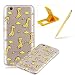 Produktbild Hülle für Xiaomi Redmi 5A Transparent Weiche Silikon Malerei Muster, Herzzer Backcover Kratzfeste Rutschfest Flexibel Gel TPU Bumper Schale Case Cover Tasche Schutzhülle für Xiaomi Redmi 5A - Giraffe Baby