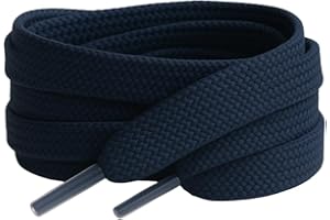 Smart Laces 120cm/47 Long Coloured Flat Trainer Shoe laces ideal replacement laces for adults or kids Trainers sneakers athletic shoes Sports Football Rugby boots Shoe Laces Shoelaces