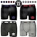 Price comparison product image SET 12 BOXERS UMBRO NEGRO(MORADO)/NEGRO(ROJO)/GRIS OSCURO/GRIS CLARO