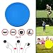 Produktbild WMX Zip-Chip-Frisbee-Mini-Tasche Flexible Soft Spin in Fangspiel Flying Disc  Outdoor-Haustier für Kinder Beach-Spiel, blau (4pcs)