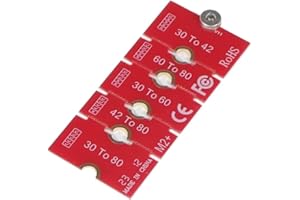 JMT Tarjeta adaptadora NGFF NVME M2 M2PLUS 2230 a 2280 2230, 2242, 2260, 2280, transferencia extendida de cambio de tamaño para M.2 U.2 M3 M.3 SSD (1 pieza)