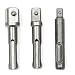 Produktbild Fortag 3 tlg Stecknuss Akkuschrauber Stecknuss Steckschlüssel Nuss Adapterset Bohrfutter Adapter Satz Vierkant-Adapter für SDS 1/4 3/8 1/2