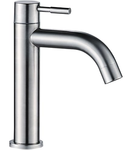 Hansgrohe Tecturis S Single Lever Basin Mixer | Wall-Mounted Chrome Tap With EcoSmart+, 22.5 Cm Spout