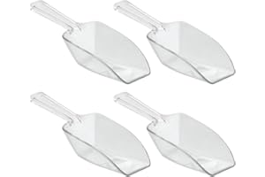 InterDesign 31242EU Measuring spoon, large, 1/3 cup, 4 pieces, transparent