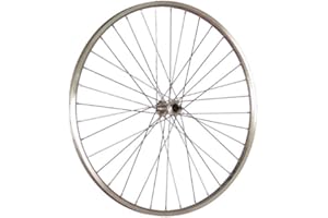 Taylor-Wheels 28 Pouces Roue Avant vélo Schürmann YAK19 Acier Inoxydable 622-19 Argent