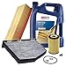 Produktbild 1x Inspektionspaket Filtersatz A + 5L EUROLUB WIV ECO SAE 5W/30