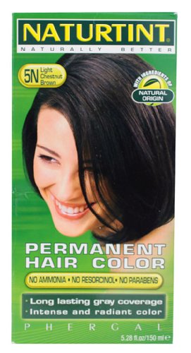 Naturtint Permanent 5N Light Chestnut Brown 150ml