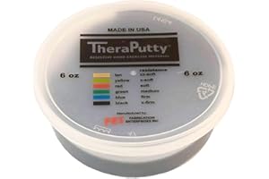 CanDo® TheraPutty antimicrobien - Pâte à malaxer - noir (très élevé)
