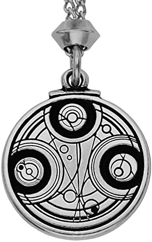 Time Lord Seal of Power Pewter Pendant (with 22 inch Chain)