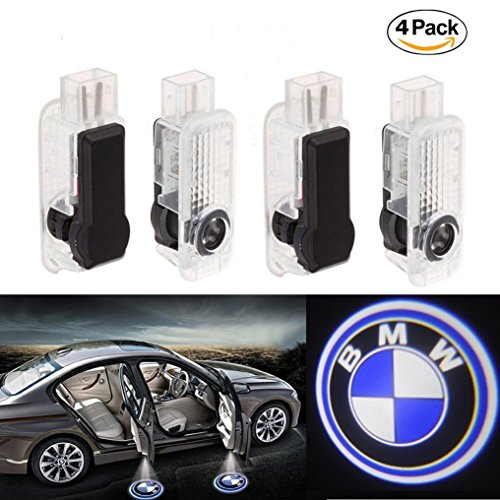 ALBRIGHT 4 x Proyector LED de Puerta de Coche proyector Bienvenido l¨¢mpara luz