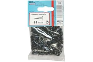 VYNEX Semence tapissier Acier Bleu 11mm 80G