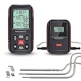 Inkbird IRF-2S Remote Wireless Smoker Fleischthermometer...