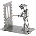 Produktbild Steelman24 I Schraubenmännchen Feuerwehrmann Hausbrand I Made in Germany I Handarbeit I Geschenkidee I Stahlfigur I Metallfigur I Metallmännchen
