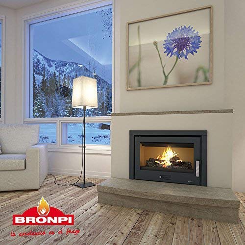 ESTUFA DE LEÑA INSERTRABLE BRONPI RIOJA