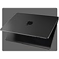 EooCoo Case Compatible for MacBook Pro 14 inch (2024-2021) M4 A3112 A3185 A3401 M3 A2918 A2992 M2 A2779 M1 A2442 Pro Max Chip, Ultra Slim Matte Hard Shell Cover Fit Macbook Pro 14.2", Frost Black