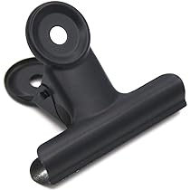 Pack Of 20 Black Small Bulldog Clips, Metal Hinge Clips, File Paper Money Binder Clamps For Tags, Bags, Shops, Office And Kitchen At Home - View #10