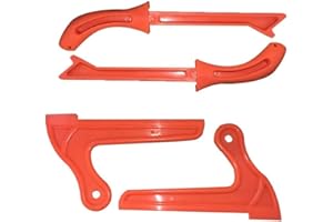Evwoge 4pcs Safety Hand Protection Sawdust Wood Saw Push Stick Set for Carpentry Table Woodworking Set of Tools Hose gereedschap