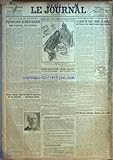JOURNAL (LE) [No 8951] du 30/03/1917 - LES PUITS EMPOISONNES - LE DROIT DE VOTE AUX FEMMES ET AUX SOLDATS - APRES 46 ANNEES LE MEME CHAMP DE BATAILLE - DETRONEZ GUILLAUME II DISENT LES OUVRIERS RUSSES - LA DEPENSE SOUS-MARINE ET LES ETATS-UNIS - LES EXPLICATIONS DE BETHMANN-HOLLWEG - DE NOYON A CHAUNY