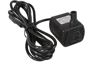 AIDNTBEO Solar Fountain Pump, Solar Water Pump,Solar Power Amphibious Small Submersible Water Pump for Aquarium Fountain Pond(DC12V)