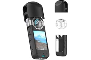 SHEAWA Coque de protection anti-buée pour caméra de sport Insta360 X3, gris, Étui de protection