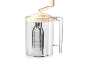 Slagroomklopper 1L wit
