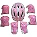 Produktbild Yiwa 7Pcs/Set Kinder Outdoor Fahrrad Ski Motorrad mit Helm Winddicht Warm, Set, rose