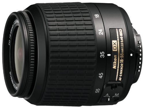 Nikon 18-55mm f/3.5-5.6G ED Auto Focus-S DX Non-VR Nikkor Zoom Lens (Discontinued by Manufacturer)