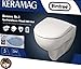 Produktbild Keramag Renova Nr.1 Spülrandlos Wand-WC Set *Original* WC-Sitz KEIN *Softclose*