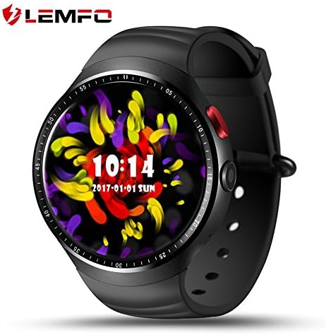 LEMFO LES1 1.39 Inch AMOLED Touch Screen Smart Watch GPS Navigation 2.0MP HD Camera Smart Health Watch Best Gift