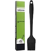 Silicone Basting Pastry Brush Grill Brush Pastry Cooking Brush Oil Baking Brushes Heat Resistant Kitchen Cooking Tools Black 