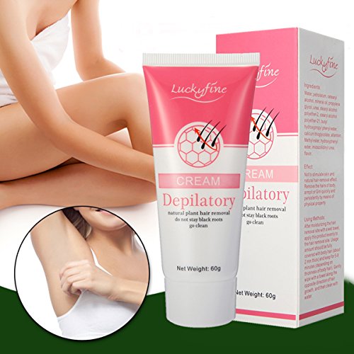 Preisvergleich Produktbild Haarentfernung Creme, LuckyFine Schnell und effektiv Haarentfernung Enthaarungsmittel