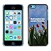 Produktbild RAJCASE HD Kunstoff und Aluminium Combo Schutz Hülle Tasche Slim Case Cover Armor / GOD MAKES HER SECURE FOREVER - PSALM 48:8 / Apple Iphone 5C