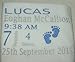 Babies Birth Details Keepsake Personalised Super Soft Fleece Blanket