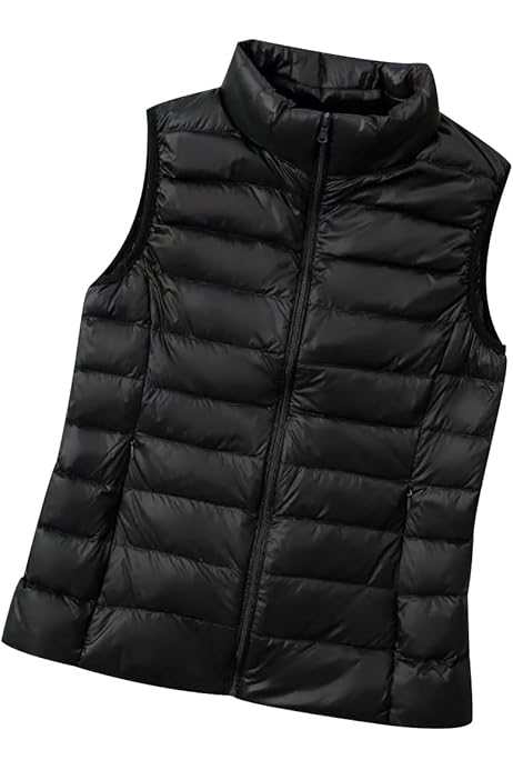 Gilet Piumino Donna Leggero - Imbottito Invernale, Trapuntato Senza Maniche - Foto 3