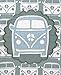 Taftan Little Van Sleeping Bag (Grey/Blue)