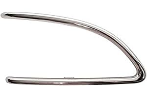 RAS RICAMBI AUTO STORE Modanatura cromata sinistra griglia paraurti anteriore, compatibile con LANCIA YPSILON dal 03/2011 al 08/2015