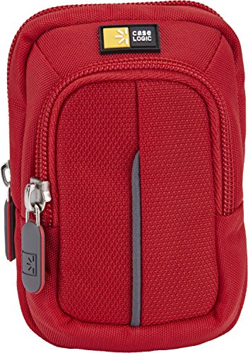 Case Logic DCB302 Kameratasche S inkl. Schultergurt/Gürtelschlaufe (mit Zubehörfach) rot/grau - 3