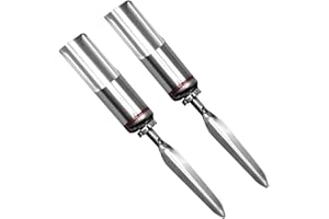 YIYICO Support de Canne à Pêche Porte Canne a Peche Repose Canne a Peche Acier Inoxydable Universel Détachable &Portable pour la Rivière Bank Beach 2pcs