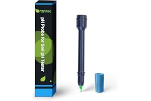 Soil pH Probe, Replacement Soil pH Probe for YINMIK Soil pH Meter. 2024 New pH Probe for YK-S01 Soil pH Tester.