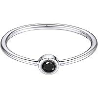 FOCALOOK 925 Silber Ehering Partnerring für Damen Herren Solitär Ring mit Zirkonia Verlobungsring Antragsring Trauring Hochze