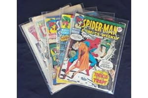 VEEU Enigma Comic Book and Magazine Archive Storage Heavy Duty Pockets 50 Pack