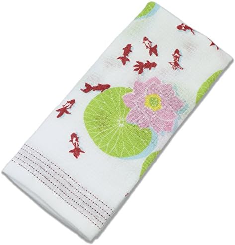 Imabari Face Towel Water Lily (33×100cm)