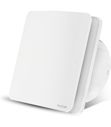 KAZE APPLIANCE SNP100 | 100 CFM | 0.8 Sone | No Attic Access Required Bathroom Ventilation Exhaust Extractor Fan : Buy Online At Best Price In KSA - Souq Is Now - View #4