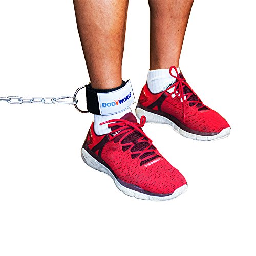 Bodyworks COMBI SET Fitnesszubehör für den Kabelzugturm für verschiedenste Übungen: 1x Trizepsseil, 1x Einhandseil, 1x Hand- und Fußschlaufe - 3